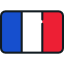 Francúzsko, vlajka - MS v hokeji 2019, Kosice